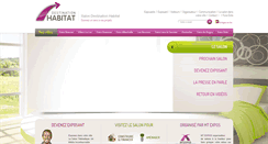 Desktop Screenshot of destination-habitat.fr
